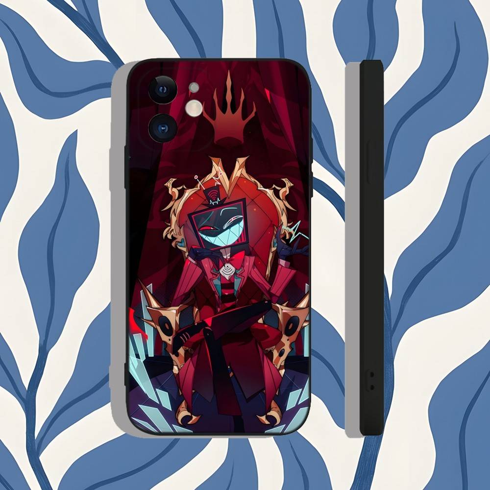 H-HazbinS Hotel VOX Доверьтесь нам Для iPhone 17,16,15,14,13,12,X,XS,8,7,Pro,Max,Plus,E,SE4,Air,Mini Защитный Чехол Тонкий Чехол для Телефона