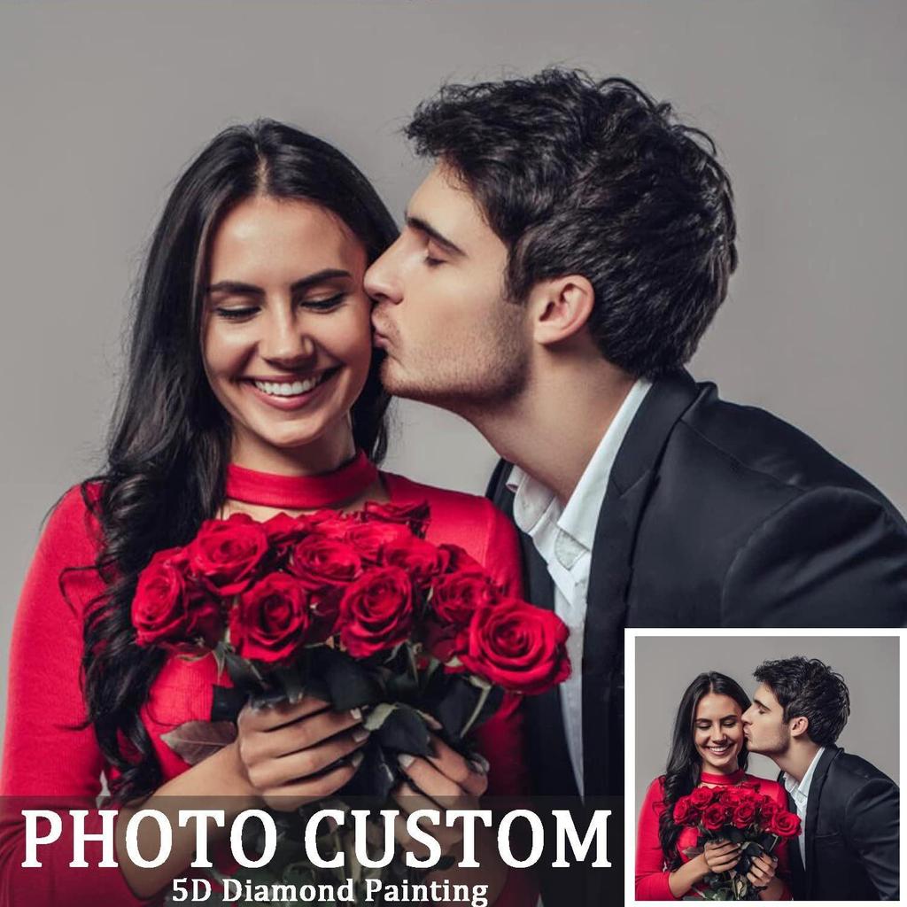 5d Diamond Painting Customized for Adult Custom Diamond Painting 5D Photo Full Round Picture Home Decor