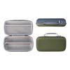 Hard Shell Microphone Storage Bag Drop Proof Water-Resistant Microphone Carrying Case Handheld Adjustable Mic Travel Bag