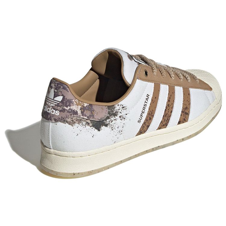 adidas Кроссовки унисекс Superstar White Cardboard Splatter Foot-White Off-White IG5976
