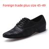 Men's Plus Size Soft Leather Tango & Modern Dance Shoes