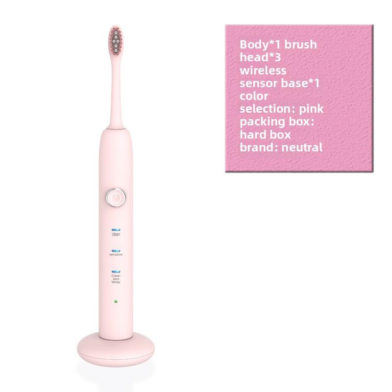 Электрическая зубная щетка для взрослых с магнитной левитацией, электрическая, беспроводная, ультразвуковая