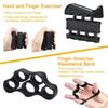 5-60Kg Adjustable Grip Strength Trainer with Finger Exerciser Hand Grip Strengthener for Muscle Building and Injury Recover