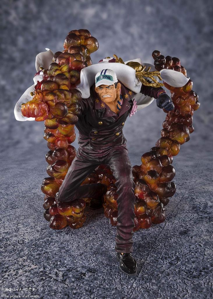 TAMASHII NATIONS Figuarts ZERO ONE PIECE Great Sakazuki Akainu Approximately 180mm PVC ABS Painted Complete Figure "Three Generals" - - &
