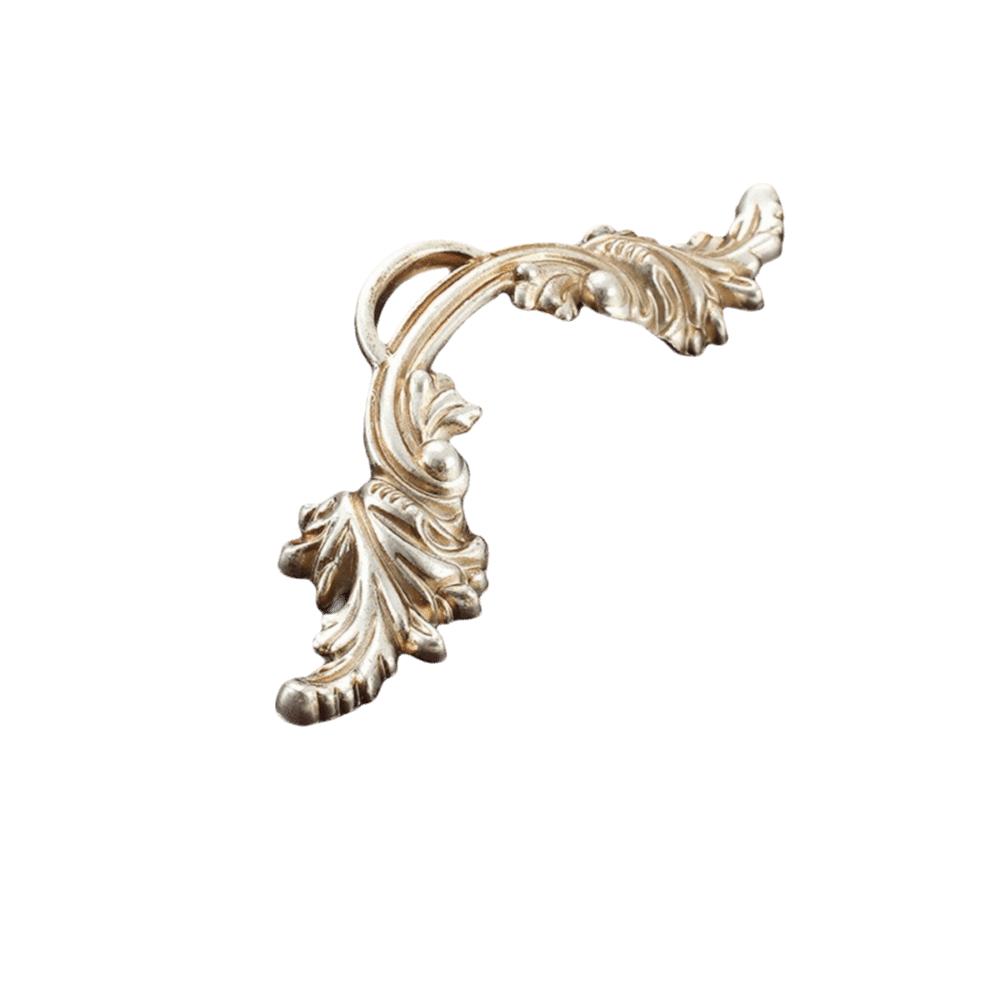 European Style Cabinet Door Handles Zinc Alloy Wardrobe Door Handles  For Wardrobe Installation
