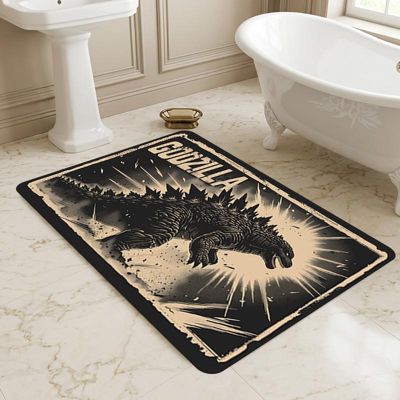 Monster Icon Carpet Rug for Bedroom Living Room Home Sofa Decoration,Office Home Decor Game Large Decor Floor Mat