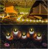 6PCS Solar Tealight Outdoor LED Candle Lamp Waterproof Solar Flameless Candle Lamp Flickering Stairs Deck Prop Lamp Garden Decor