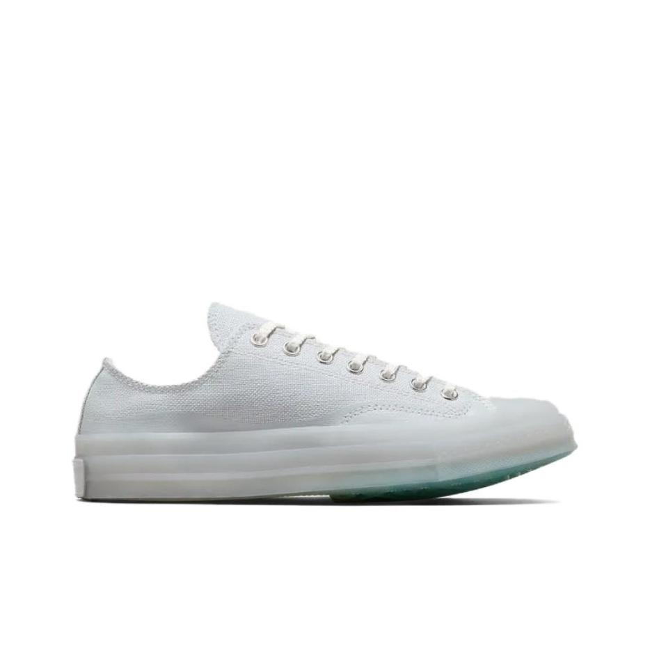 Converse Chuck 70 Удобные Простые Низкие Кеды из Канваса Унисекс Кроссовки Белые A10078C