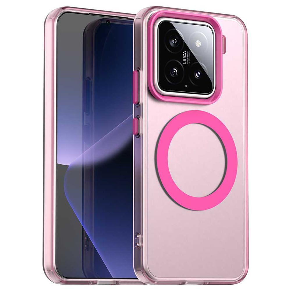 For Xiaomi 15 Pro Case Compatible with MagSafe PC+TPU+PET Anti-Drop Phone Cover