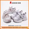 ABCKIDS2026 Весенние дышащие сетчатые спортивные кроссовки для девочек на толстой подошве