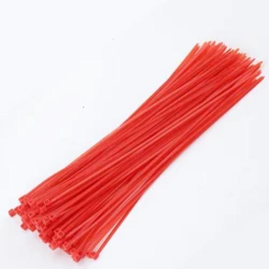 3/4x100/150/200 Самоблокирующиеся нейлоновые кабельные стяжкиПластиковые стяжки для проводов, обвязочные ремни, самодельный органайзер для крепления кабелей, цветной