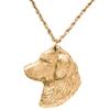 Золотистый ретривер (Глава) Коллекция кулонов-ожерелий Art Dog, изготовленных в Великобритании
