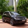 Масштаб 1/32 Tiguan L, литая под давлением модель автомобиля из сплава, модель игрушечного автомобиля со звуком и светом, детская игрушка-автомобиль с откидной спинкой, выставки коллекций праздничных подарков