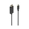 Aisens A109-0879 USB-C To DisplayPort 8K@60Hz Bidirectional Converter Cable Black 1.8m