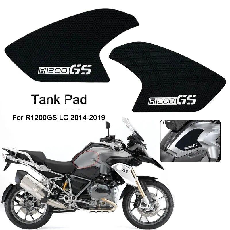 Для BMW R1200 GS LC R 1200GS 2014-2017 2018 мотоциклетные тяговые накладки на бак, противоскользящая наклейка, боковые газовые наколенники, наклейки