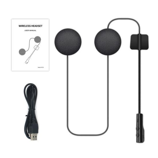 Шлем Наушники Стерео Звуковой Эффект Шумоподавление Портативный Bluetooth-совместимый 5 Мотоциклетный Шлем Домофон