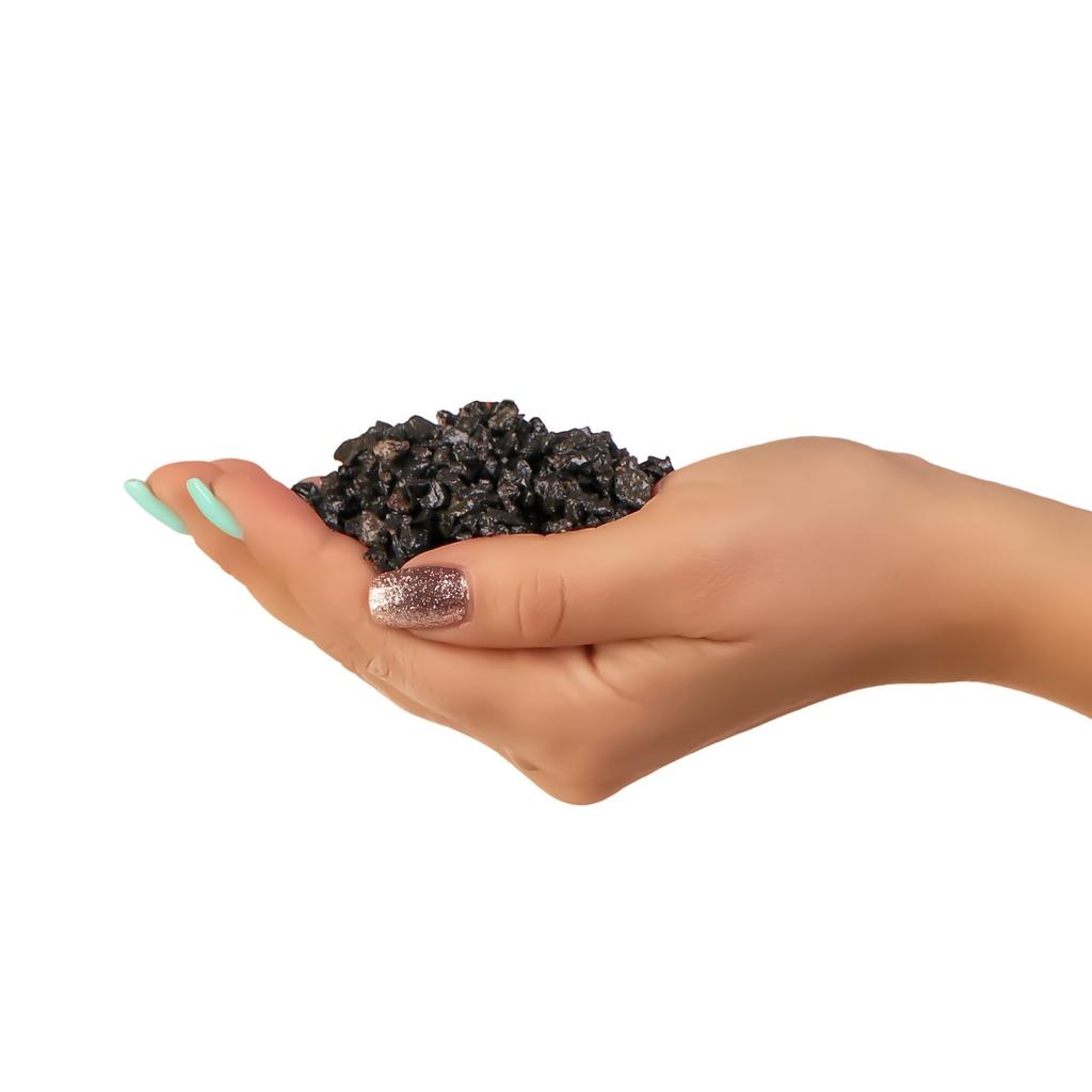 Black Gravel Aquarium Substrate Anti-algae Washed 2-4mm 1kg Plant