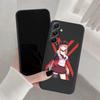 Чехол для телефона Cool Girl Anime для iPhone Samsung A55 S24 FE S25 M35 Xiaomi Redmi Note 13 Pro 14C Huawei Honor Realme, противоударный матовый чехол с защитой от царапин