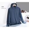 Летние рубашки Ice Silk UPF50+ с длинным рукавом и защитой от солнца для пар
