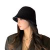Natural Style Wide Brim Fisherman Hat For Women With Textured Design