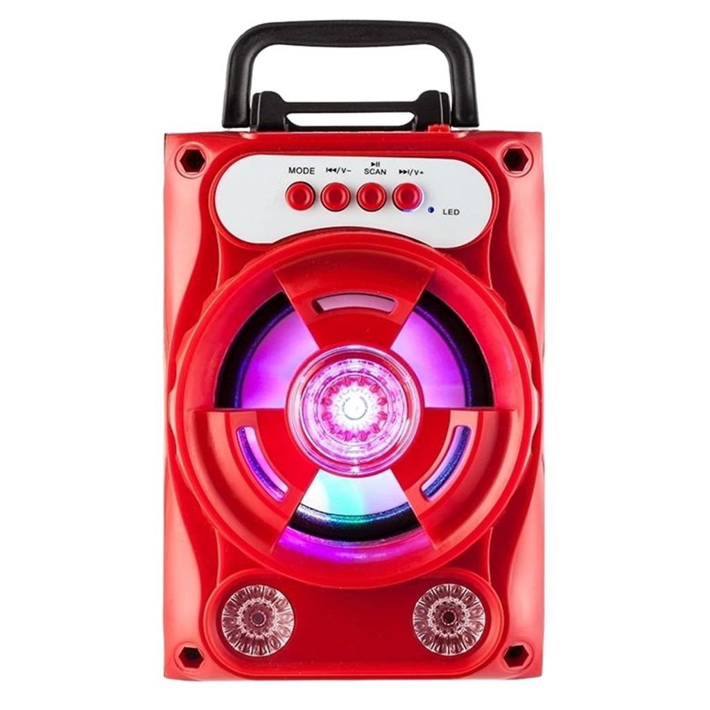 Wireless Bluetooth Speaker TF Card U Disk Subwoofer Lightweight Portable Blue