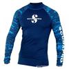 Diving Wetsuit Long Sleeve Rash Guard Scuba Snorkeling Surfing Quick Dry UV Protection