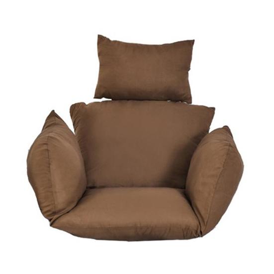 Подушка для кресла-качалки с подголовником, моющаяся, подвесная корзина, замена подушки для сиденья для патио, садового кресла-качалки