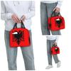 Flag Of Albania Insulated Lunch Bag for Women Office Cooler Thermal Food Box Tote Leakproof Lunch Boxes Container