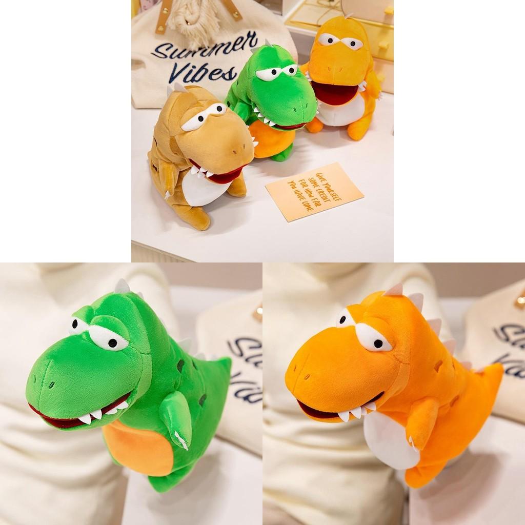 Dragon Hand Plush Puppet Toy Cartoon Movable Mouth For Performance Decoration