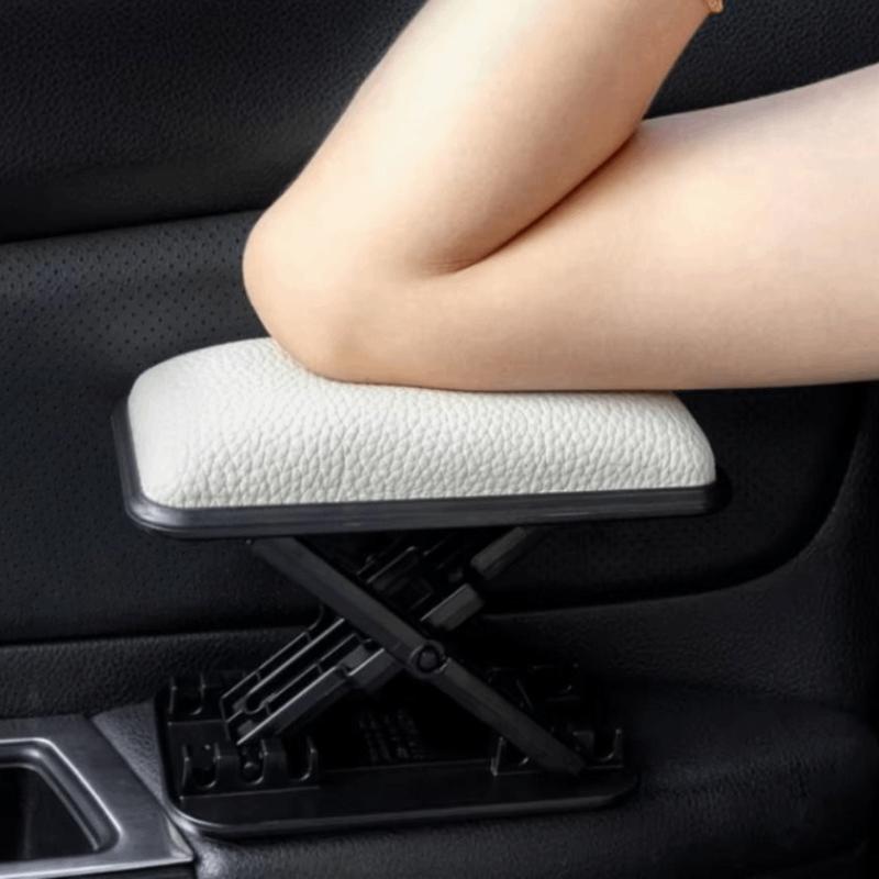Adjustable Height Car Armrest Pad Universal Fit Anti-Fatigue Design Armrest Cushion Ergonomic Design Left Hand Position