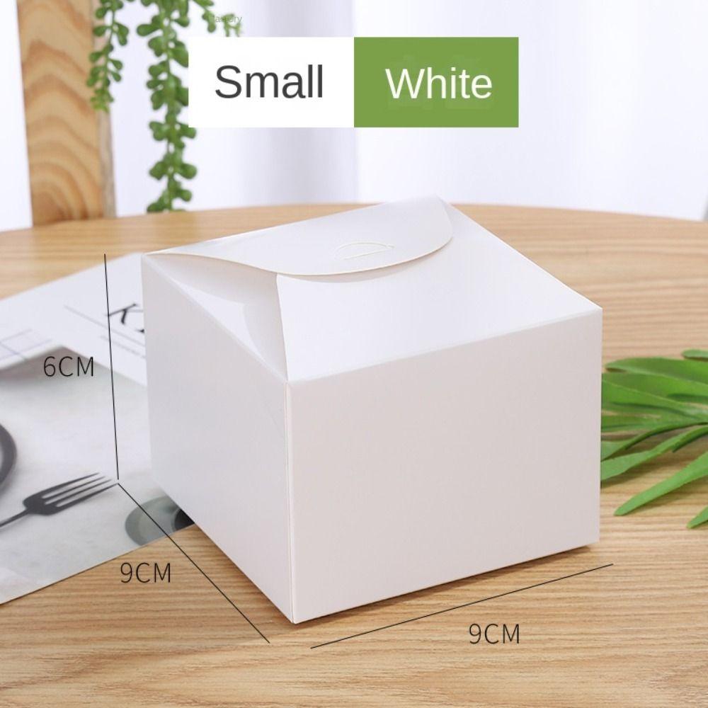 Сделай сам Бумажные бирки Упаковка Квадратный Крафт-бумага Конфетный пакет Подарочная упаковка Бумажная коробка