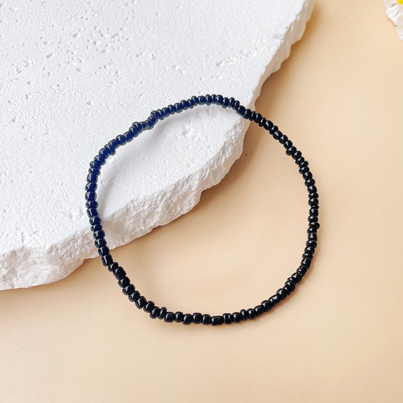 Богемский красочный эластичный браслет на ногу ручной работы из бисера Miyuki