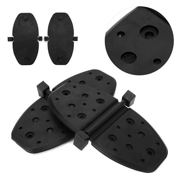 1 Pair of Exhaust Damper Water Gate Kit for Mercury Mercruiser V6 (807166A2)