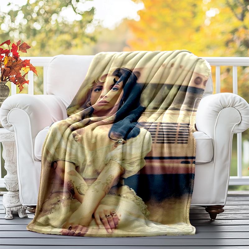Melanie Martinez Flannel Blanket Soft All-Season Throw, Design for Camping, Car Travel, Hiking Sofa, Bed, Office Perfect Gift for Parties