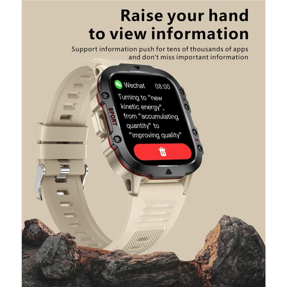 Умные часы для мультиспорта на открытом воздухе, звонки по Bluetooth, телефон, браслет с длительным временем ожидания