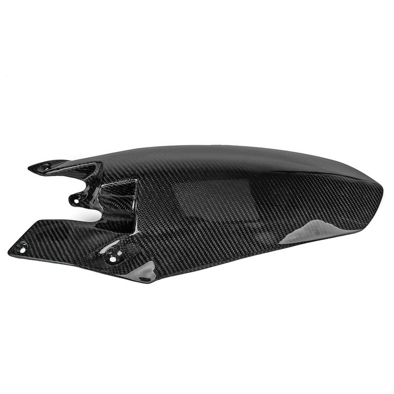 Motorcycle Carbon Fiber Rear Fender Hugger Mud Guard for Ducati Streetfight 848 Streetfight S 2012+ Garde Boue Moto Guardabarros