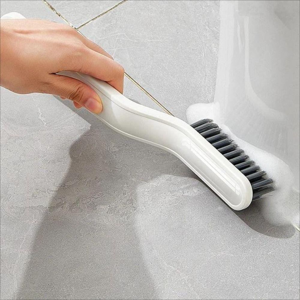 With Clip Corner Cleaning Bathroom Cleaning Brush Scraping Brush Floor Seam Brush Window Gap Brush