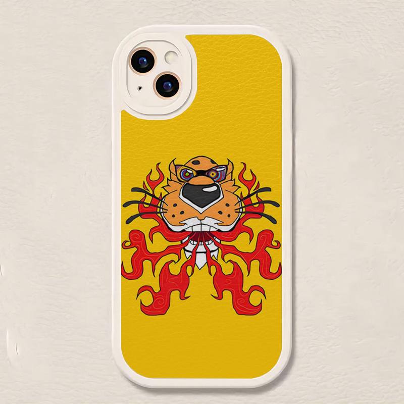 Hot Cheetos Print Phone Case Leather For iPhone 18 12 Pro 14 Max 13 Mini 11 14 X XR XS 7 8 Plus Soft Silicone Shockproof Cover