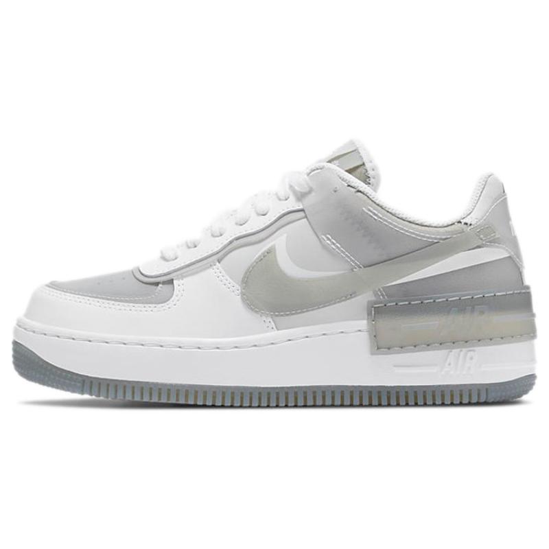 Nike Женские кроссовки Air Force 1 Low Shadow Бело-серые CK6561-100
