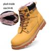 Натуральная кожа мужские женские зимние ботинки военные походные снежно-желтые дизайнерские тактические ботинки для мужчин на открытом воздухе рабочая обувь кроссовки