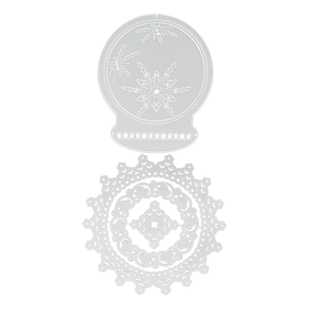 2 шт. режущие штампы для тиснения металла, углеродистая сталь, режущая машина для бумаги, ручной работы, цветок, Carvi