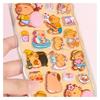 Set of 2 3D 3D Bubble Perfect for and Perfect as a Gift for Kids and Girls Stickers, Cute, Puffy, Jewel-Like, Stickers, Phones, DIY, Planners,