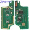 Jingyuqin Remote ASK/FSK Автомобильный ключ-панель для Peugeot 207 307 308 407 607 807 Для Citroen C2 C3 C4 C5 C6 CE523 CE536 7941 7946 ID46