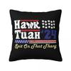 Hawk Tuah 24 Spit On That Thang Square Pillow Cases Cushion Covers Zipper Decorative Throw Pillow Case Cover for Seat 40x40cm