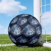 Fc Crest Design Printed Size 5 Soccer Balls, High-Quality, Anti-Slip, Protective Football, A Unique Gift , Birthdays, Christmas Gifts