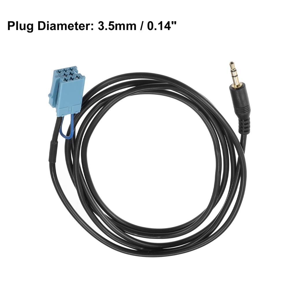 X AUTOHAUX Автомобильный AUX-кабель Адаптер музыкального интерфейса для Fiat 500 Grande Pun to