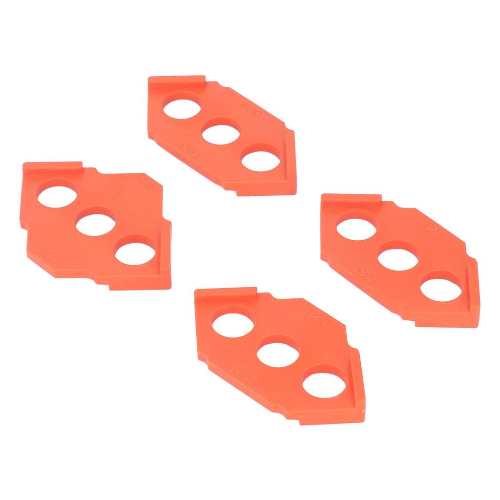 Набор из 4 шаблонов для фрезерования радиусов, шаблоны для фрезера для закругления углов, радиусная фреза для деревообработки, кромочный фрезер