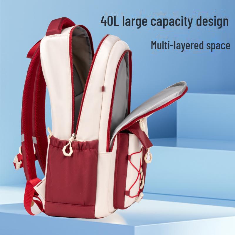 «Сверхлегкий, вместительный школьный ранец для школьников младшего возраста.: эргономичный дизайн способствует здоровью позвоночника у учащихся средних и старших классов