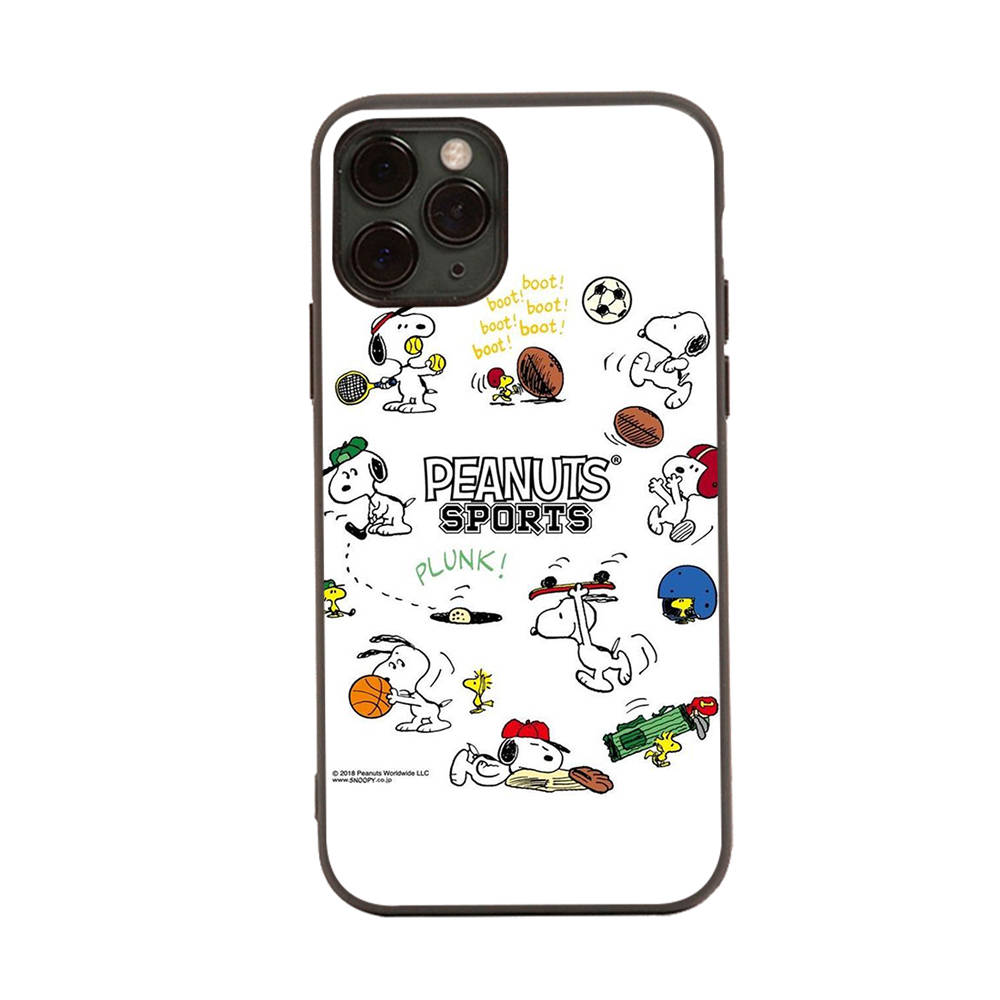 SM17 Snoopy Black Sofe Case for Samsung Note 20 Lite S24 Ultra S23 A03 A05 A06 A11 A71 A15 A16 A13 A24 A25 A33 A52 A53 A50 M55 M35 Plus