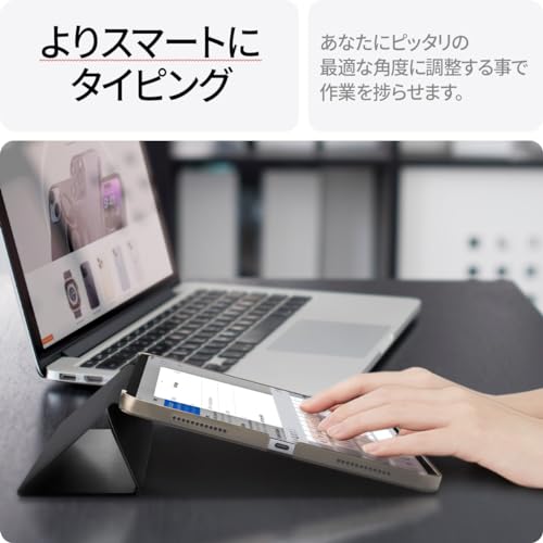 Чехол Spigen для iPad 11-го поколения A16 (2025/11-дюймовый) и iPad 10-го поколения (2022/10,9 дюйма), Тонкий и легкий, с подставкой, совместим с Apple Pencil